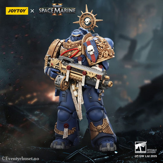 Warhammer 40,000: Space Marine 2 Action Figure Ultramarines Heavy Relic Primus Armor with Heavy Relic Bolt Rifle 13 cm