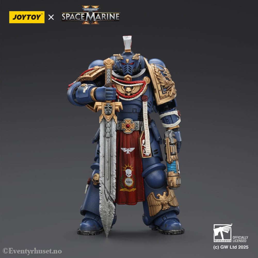 Warhammer 40,000: Space Marine 2 Action Figure Ultramarines Relic Primus Armourwith Plasma Pistol and Combat Blade 13