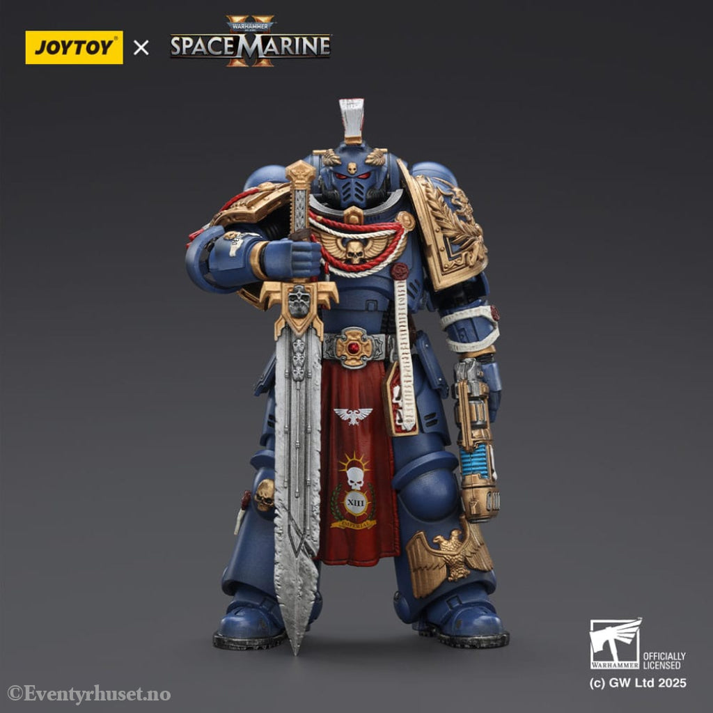 Warhammer 40,000: Space Marine 2 Action Figure Ultramarines Relic Primus Armourwith Plasma Pistol and Combat Blade 13