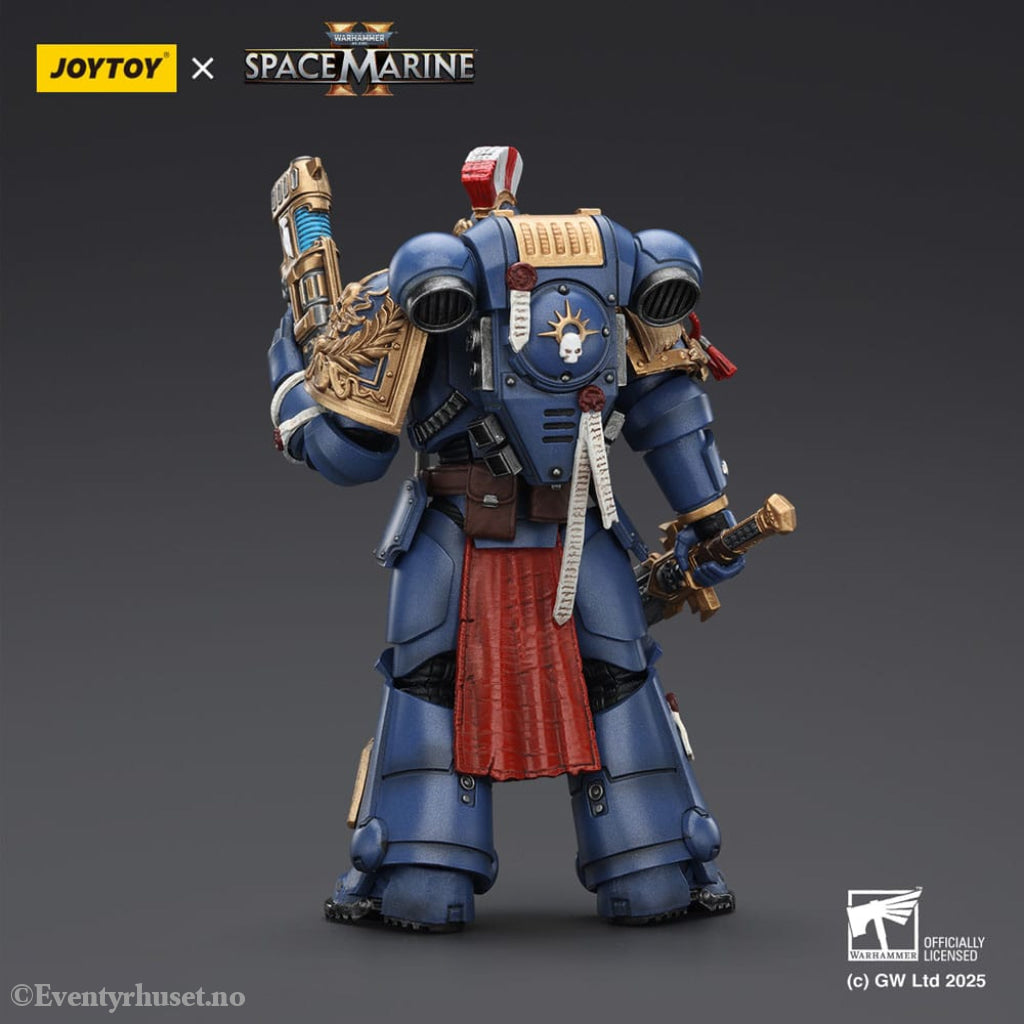 Warhammer 40,000: Space Marine 2 Action Figure Ultramarines Relic Primus Armourwith Plasma Pistol and Combat Blade 13