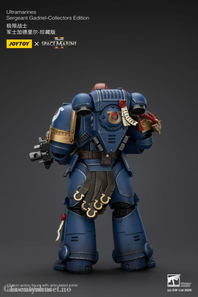 Warhammer 40,000: Space Marine 2 Action Figure Ultramarines Sergeant Gadriel Collectors Edition 13 cm Toys