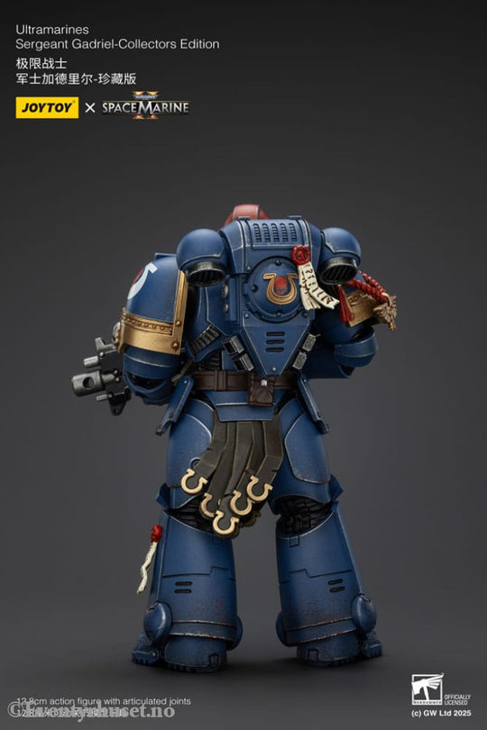Warhammer 40,000: Space Marine 2 Action Figure Ultramarines Sergeant Gadriel Collectors Edition 13 cm Toys