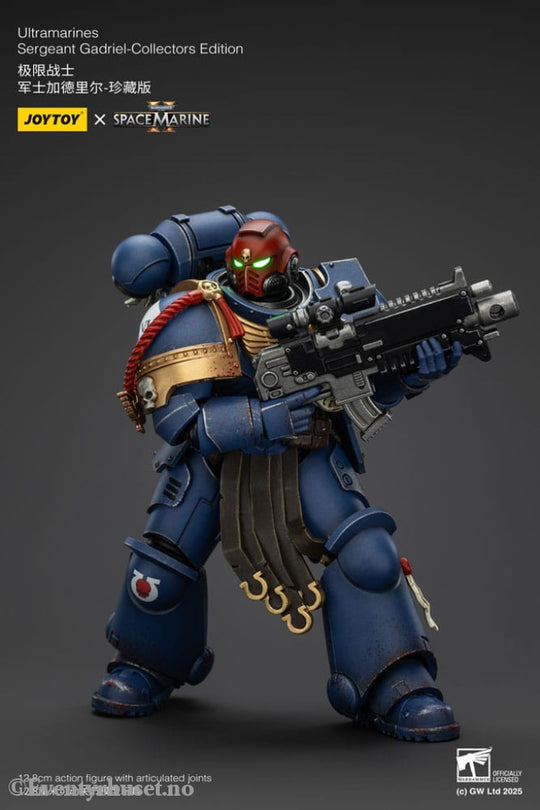 Warhammer 40,000: Space Marine 2 Action Figure Ultramarines Sergeant Gadriel Collectors Edition 13 cm Toys