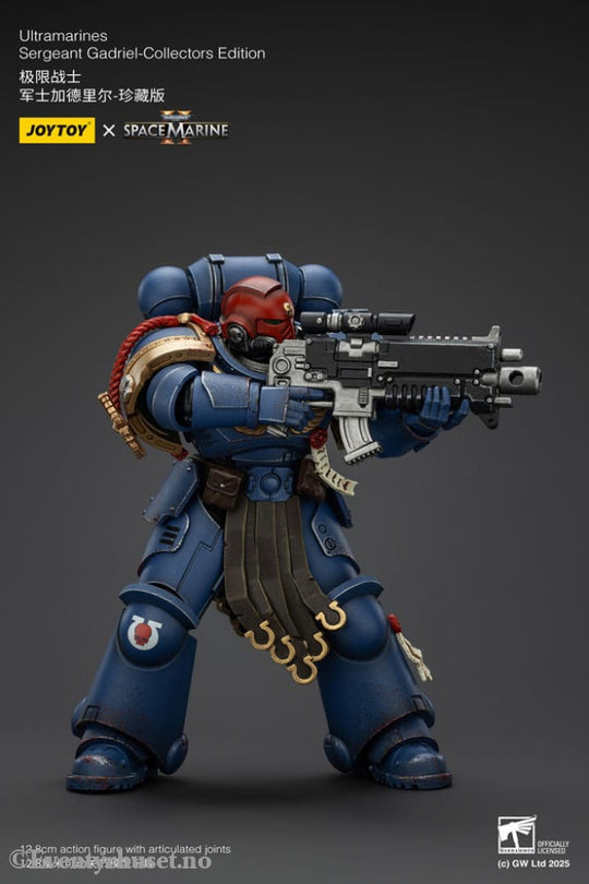 Warhammer 40,000: Space Marine 2 Action Figure Ultramarines Sergeant Gadriel Collectors Edition 13 cm Toys