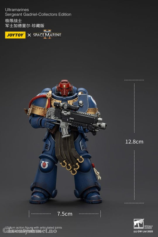 Warhammer 40,000: Space Marine 2 Action Figure Ultramarines Sergeant Gadriel Collectors Edition 13 cm Toys