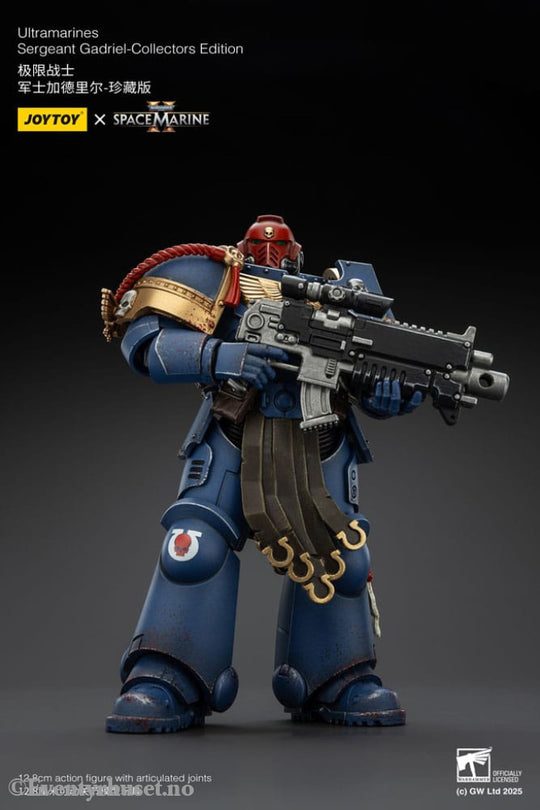 Warhammer 40,000: Space Marine 2 Action Figure Ultramarines Sergeant Gadriel Collectors Edition 13 cm Toys
