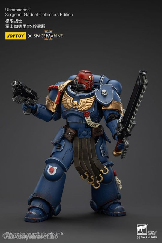 Warhammer 40,000: Space Marine 2 Action Figure Ultramarines Sergeant Gadriel Collectors Edition 13 cm Toys