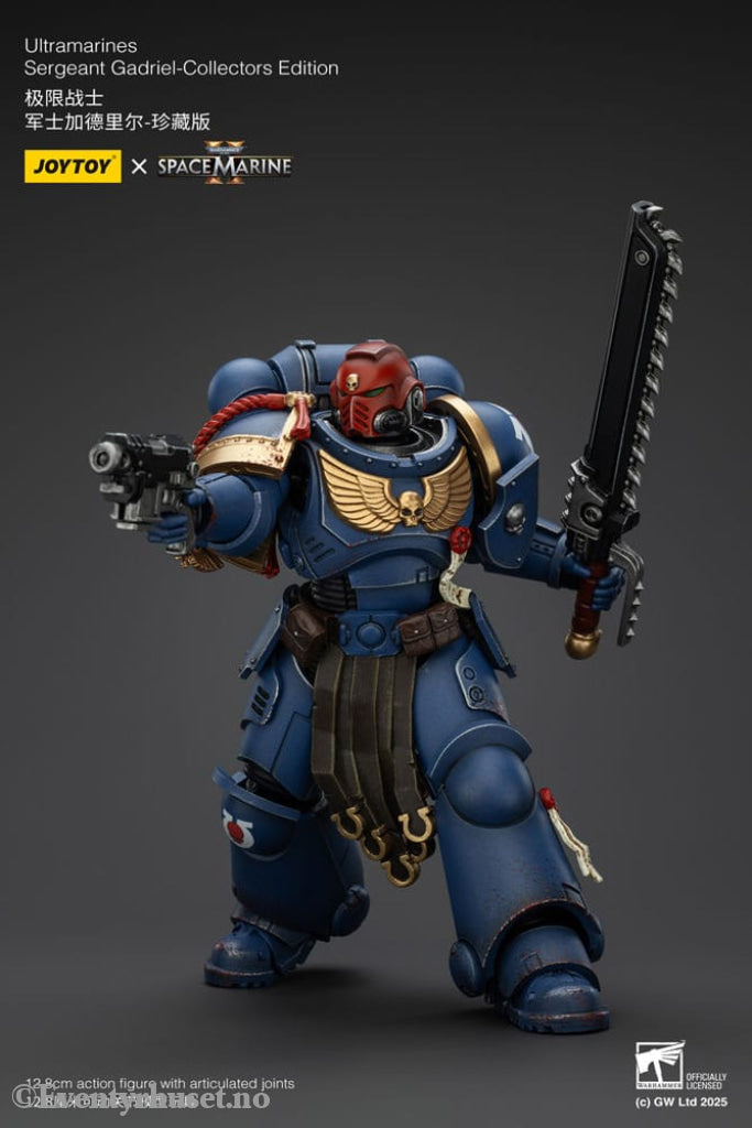 Warhammer 40,000: Space Marine 2 Action Figure Ultramarines Sergeant Gadriel Collectors Edition 13 cm Toys