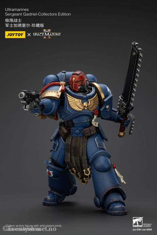 Warhammer 40,000: Space Marine 2 Action Figure Ultramarines Sergeant Gadriel Collectors Edition 13 cm Toys
