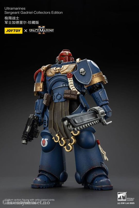 Warhammer 40,000: Space Marine 2 Action Figure Ultramarines Sergeant Gadriel Collectors Edition 13 cm Toys