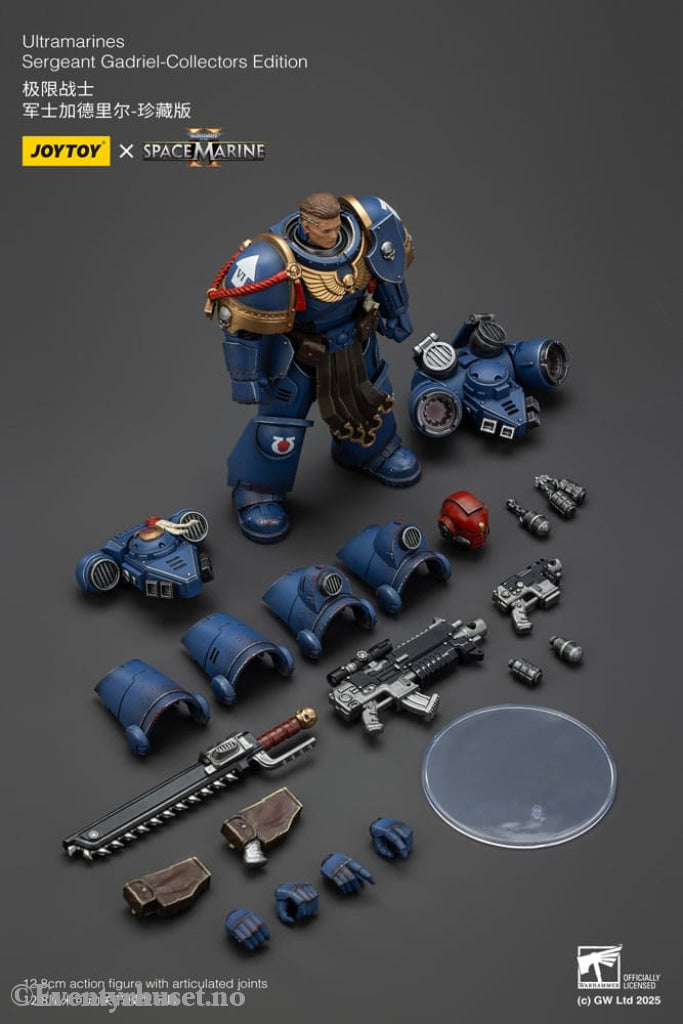 Warhammer 40,000: Space Marine 2 Action Figure Ultramarines Sergeant Gadriel Collectors Edition 13 cm Toys