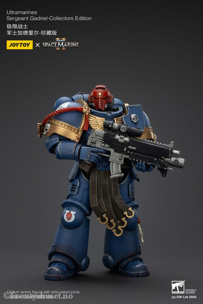 Warhammer 40,000: Space Marine 2 Action Figure Ultramarines Sergeant Gadriel Collectors Edition 13 cm Toys