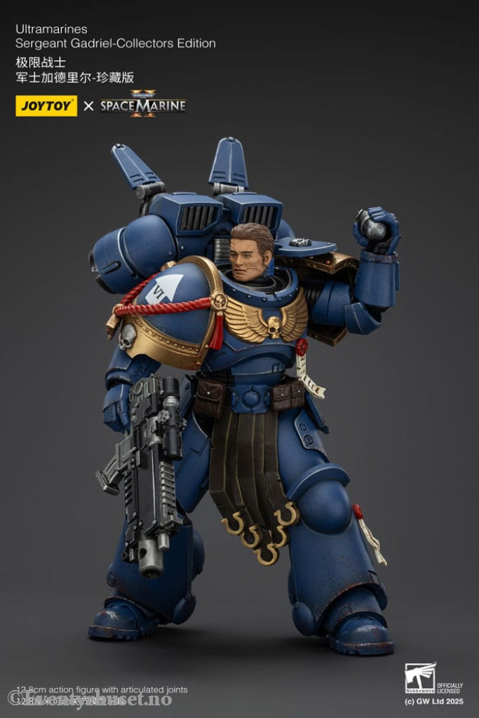 Warhammer 40,000: Space Marine 2 Action Figure Ultramarines Sergeant Gadriel Collectors Edition 13 cm Toys