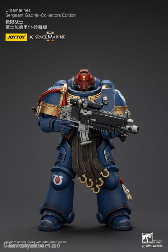 Warhammer 40,000: Space Marine 2 Action Figure Ultramarines Sergeant Gadriel Collectors Edition 13 cm Toys