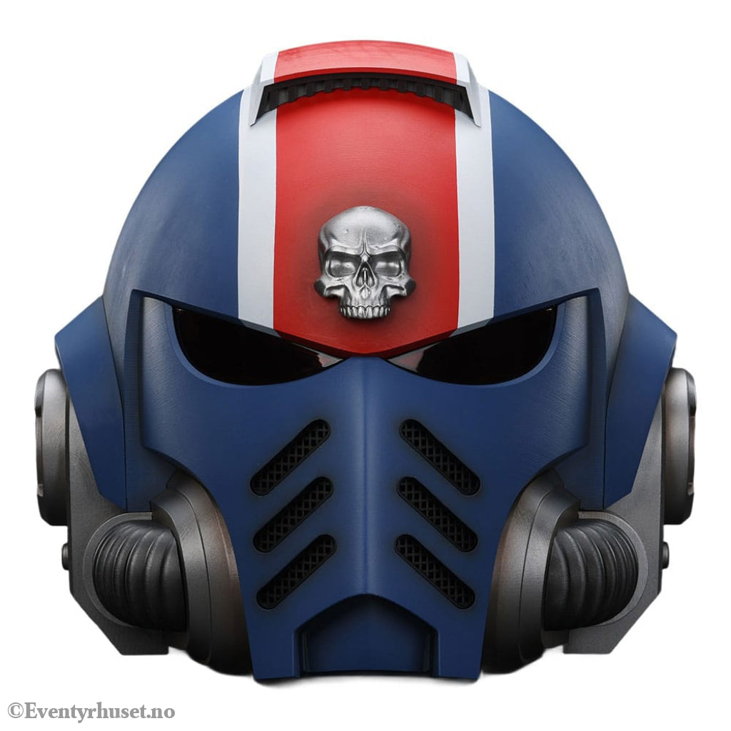 Warhammer 40,000: Space Marine 2 Replica Ultramarines Lieutenant Titus helmet 30 cm Collectibles