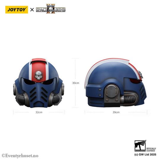 Warhammer 40,000: Space Marine 2 Replica Ultramarines Lieutenant Titus helmet 30 cm Collectibles