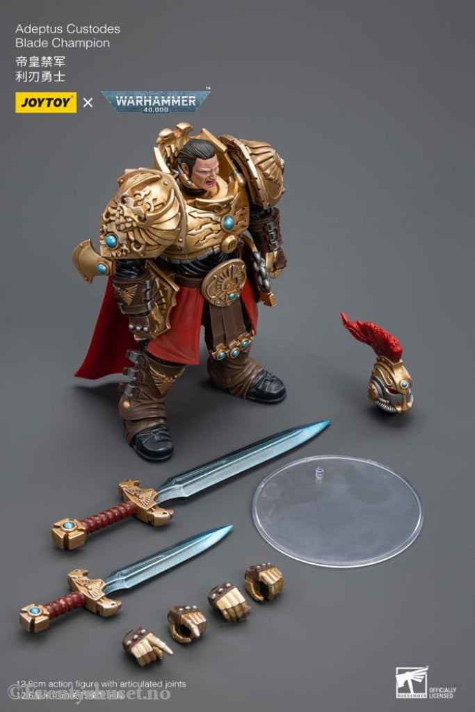 Warhammer 40k Action Figure 1/18 Adeptus Custodes Blade Champion 12 cm Toys