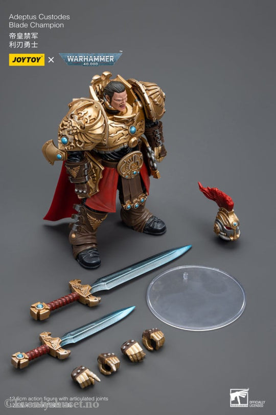 Warhammer 40k Action Figure 1/18 Adeptus Custodes Blade Champion 12 cm Toys