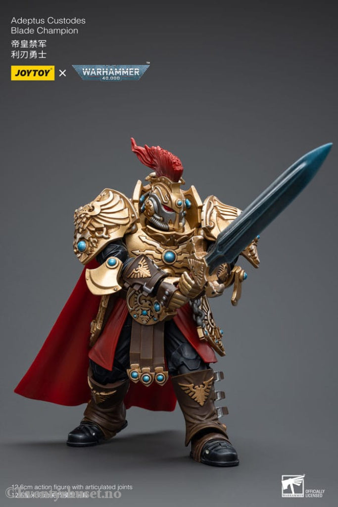 Warhammer 40k Action Figure 1/18 Adeptus Custodes Blade Champion 12 cm Toys