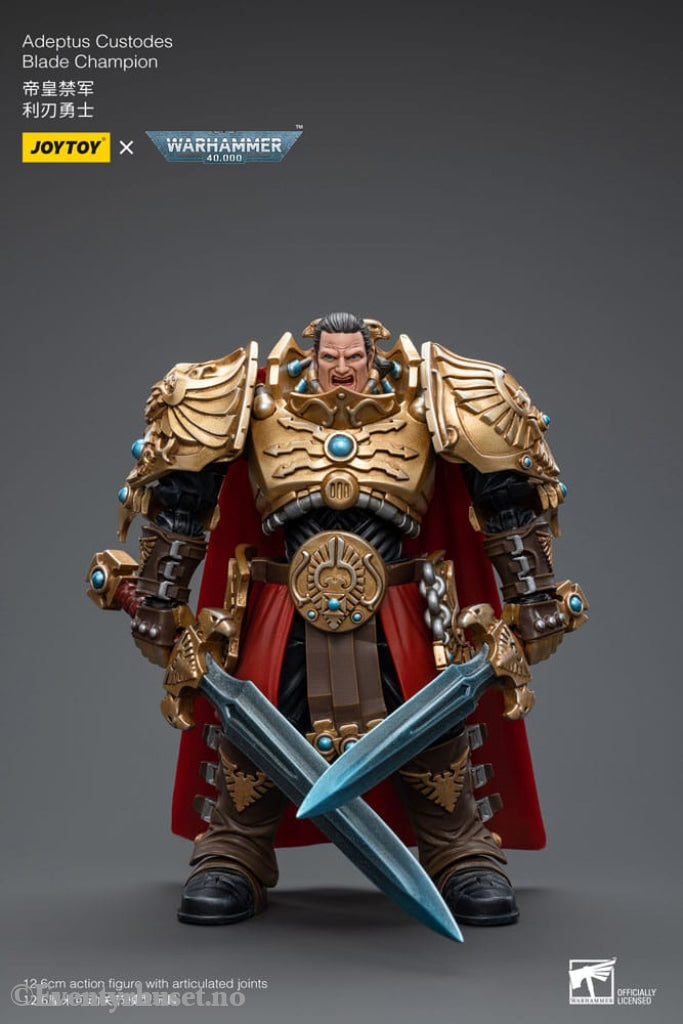 Warhammer 40k Action Figure 1/18 Adeptus Custodes Blade Champion 12 cm Toys