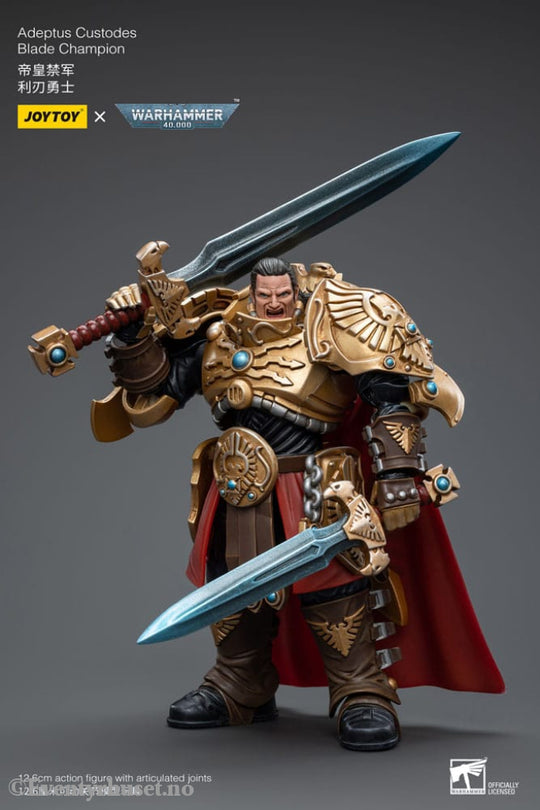 Warhammer 40k Action Figure 1/18 Adeptus Custodes Blade Champion 12 cm Toys