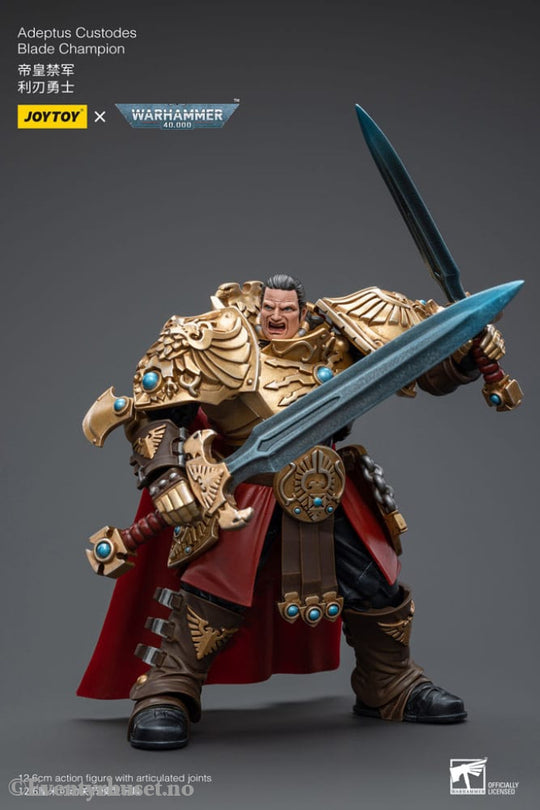 Warhammer 40k Action Figure 1/18 Adeptus Custodes Blade Champion 12 cm Toys