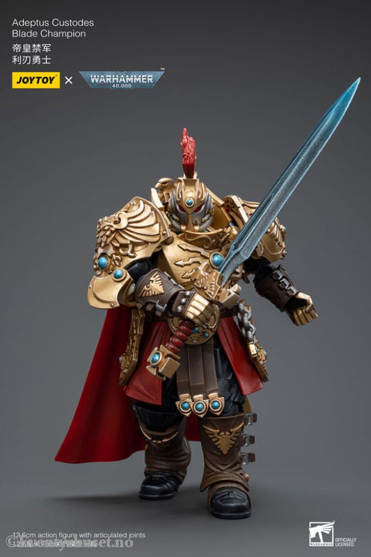 Warhammer 40k Action Figure 1/18 Adeptus Custodes Blade Champion 12 cm Toys