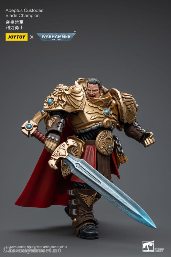 Warhammer 40k Action Figure 1/18 Adeptus Custodes Blade Champion 12 cm Toys