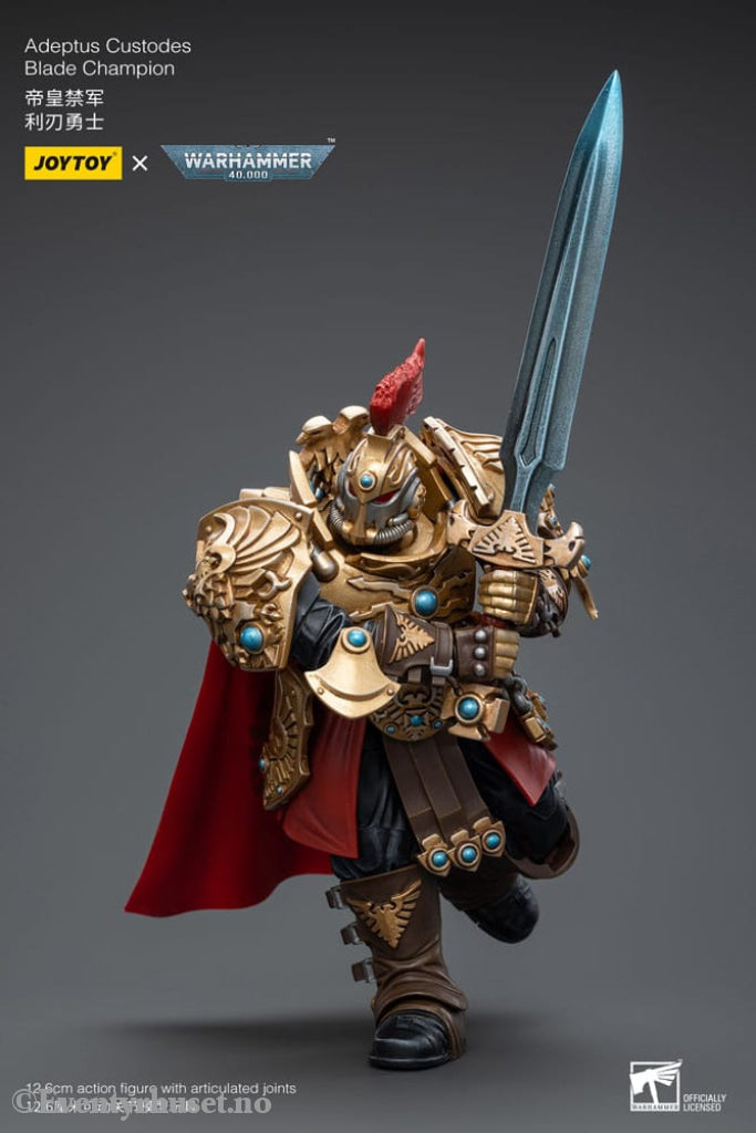 Warhammer 40k Action Figure 1/18 Adeptus Custodes Blade Champion 12 cm Toys