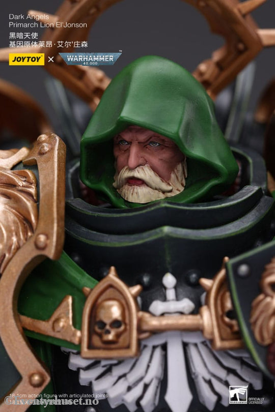Warhammer 40k Action Figure 1/18 Dark Angels Primarch Lion El’ Jonson 18 cm Reproduction Toys