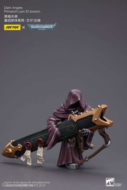 Warhammer 40k Action Figure 1/18 Dark Angels Primarch Lion El’ Jonson 18 cm Reproduction Toys