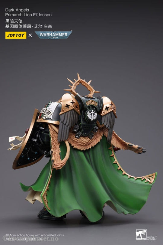 Warhammer 40k Action Figure 1/18 Dark Angels Primarch Lion El’ Jonson 18 cm Reproduction Toys
