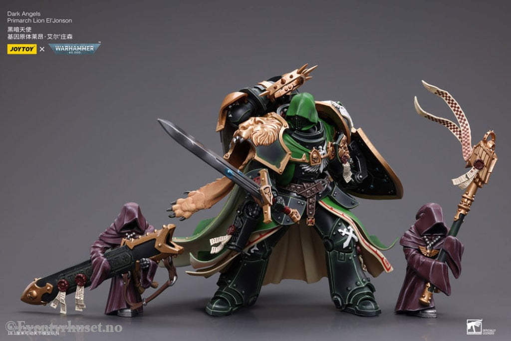 Warhammer 40k Action Figure 1/18 Dark Angels Primarch Lion El’ Jonson 18 cm Reproduction Toys