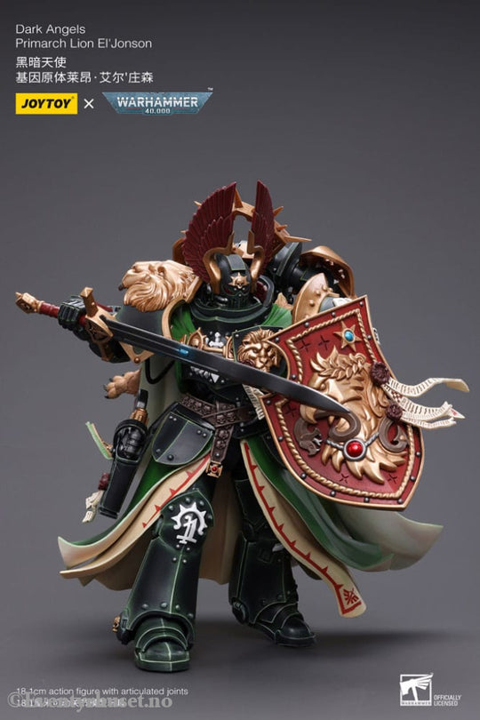 Warhammer 40k Action Figure 1/18 Dark Angels Primarch Lion El’ Jonson 18 cm Reproduction Toys