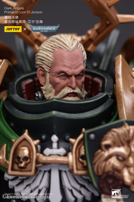 Warhammer 40k Action Figure 1/18 Dark Angels Primarch Lion El’ Jonson 18 cm Reproduction Toys