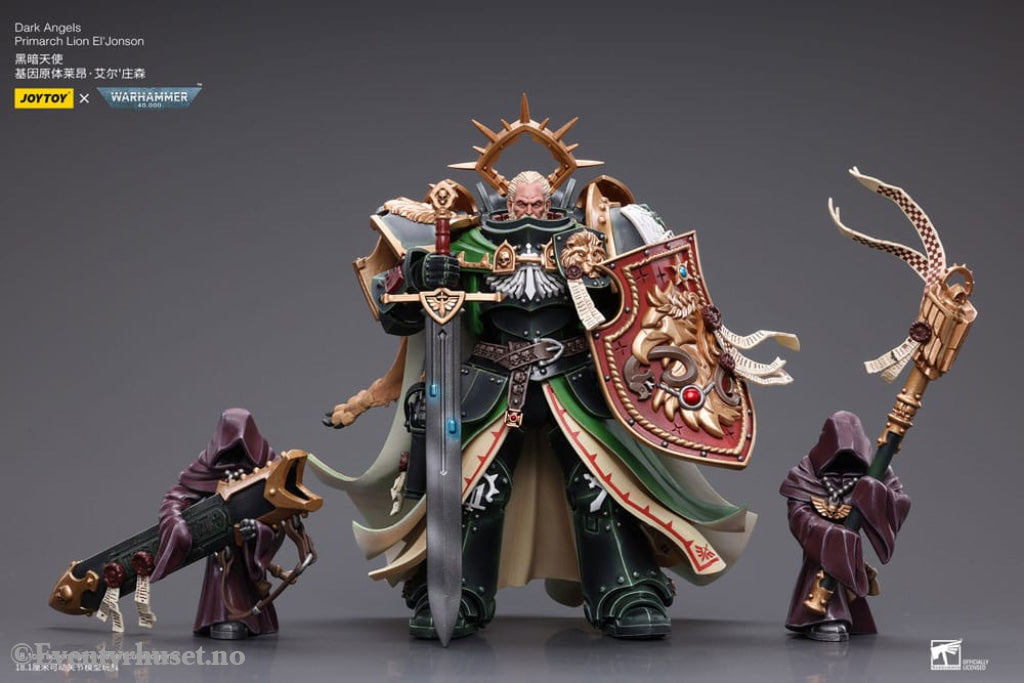 Warhammer 40k Action Figure 1/18 Dark Angels Primarch Lion El’ Jonson 18 cm Reproduction Toys