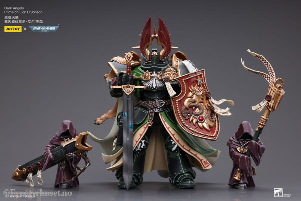 Warhammer 40k Action Figure 1/18 Dark Angels Primarch Lion El’ Jonson 18 cm Reproduction Toys
