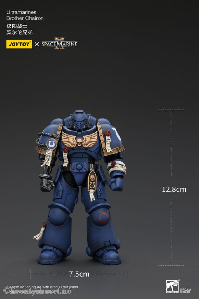 Warhammer 40k Action Figure 1/18 Uitramarines Brother Chairon 13 cm Toys