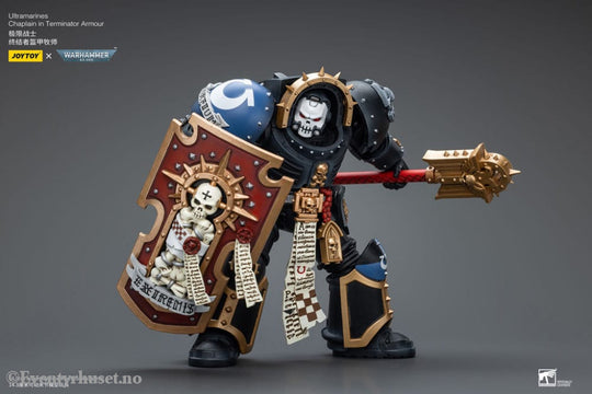 Warhammer 40k Action Figure 1/18 Ultramarines Chaplain in Terminator Armour 12 cm Toys