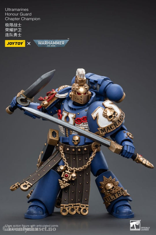 Warhammer 40k Action Figure 1/18 Ultramarines Honour Guard Chapter Champion 12 cm Toys