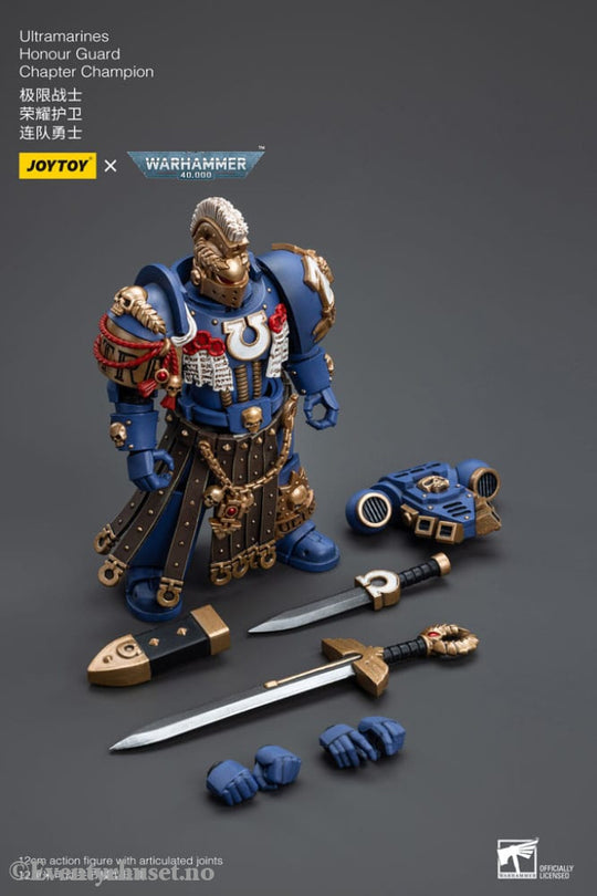 Warhammer 40k Action Figure 1/18 Ultramarines Honour Guard Chapter Champion 12 cm Toys