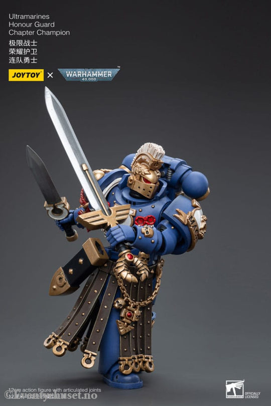 Warhammer 40k Action Figure 1/18 Ultramarines Honour Guard Chapter Champion 12 cm Toys