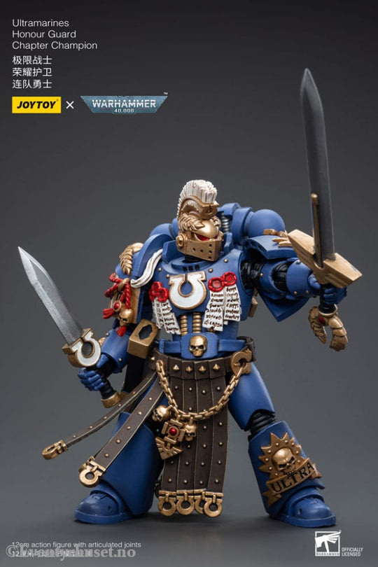 Warhammer 40k Action Figure 1/18 Ultramarines Honour Guard Chapter Champion 12 cm Toys