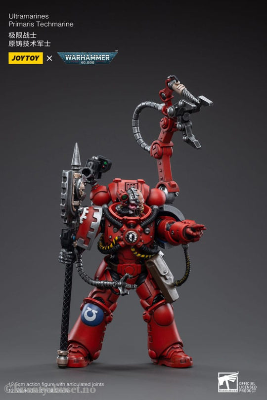 Warhammer 40k Action Figure 1/18 Ultramarines Primaris Techmarine 12 cm Toys