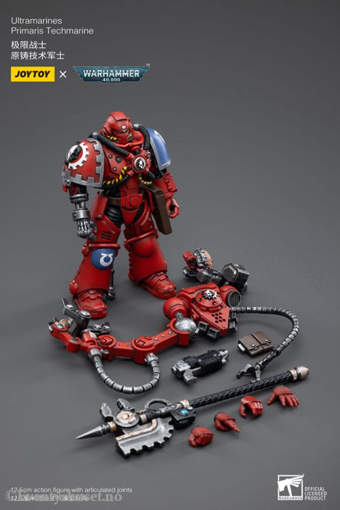 Warhammer 40k Action Figure 1/18 Ultramarines Primaris Techmarine 12 cm Toys
