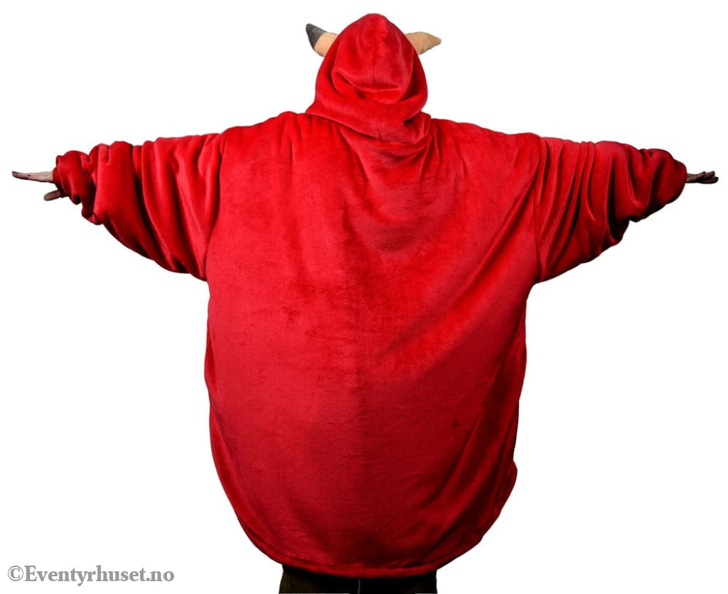 Warhammer 40K Oversized Hoodie Blanket Squig Red Fashion & Accessories