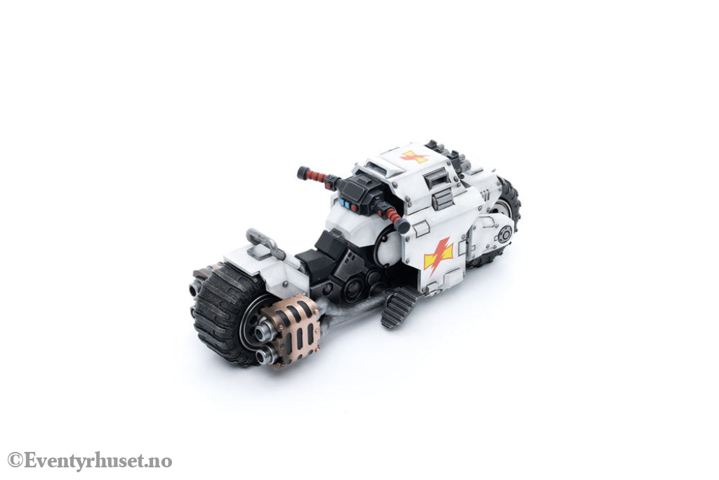 Warhammer 40k Vehicle 1/18 White Scars Raider-pattern Combat Bike 22 cm Toys