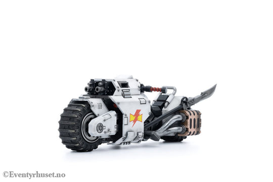 Warhammer 40k Vehicle 1/18 White Scars Raider-pattern Combat Bike 22 cm Toys