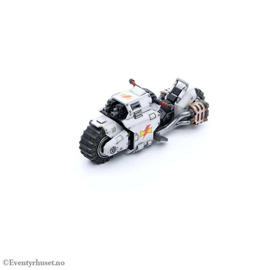 Warhammer 40k Vehicle 1/18 White Scars Raider-pattern Combat Bike 22 cm Toys