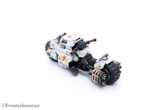 Warhammer 40k Vehicle 1/18 White Scars Raider-pattern Combat Bike 22 cm Toys